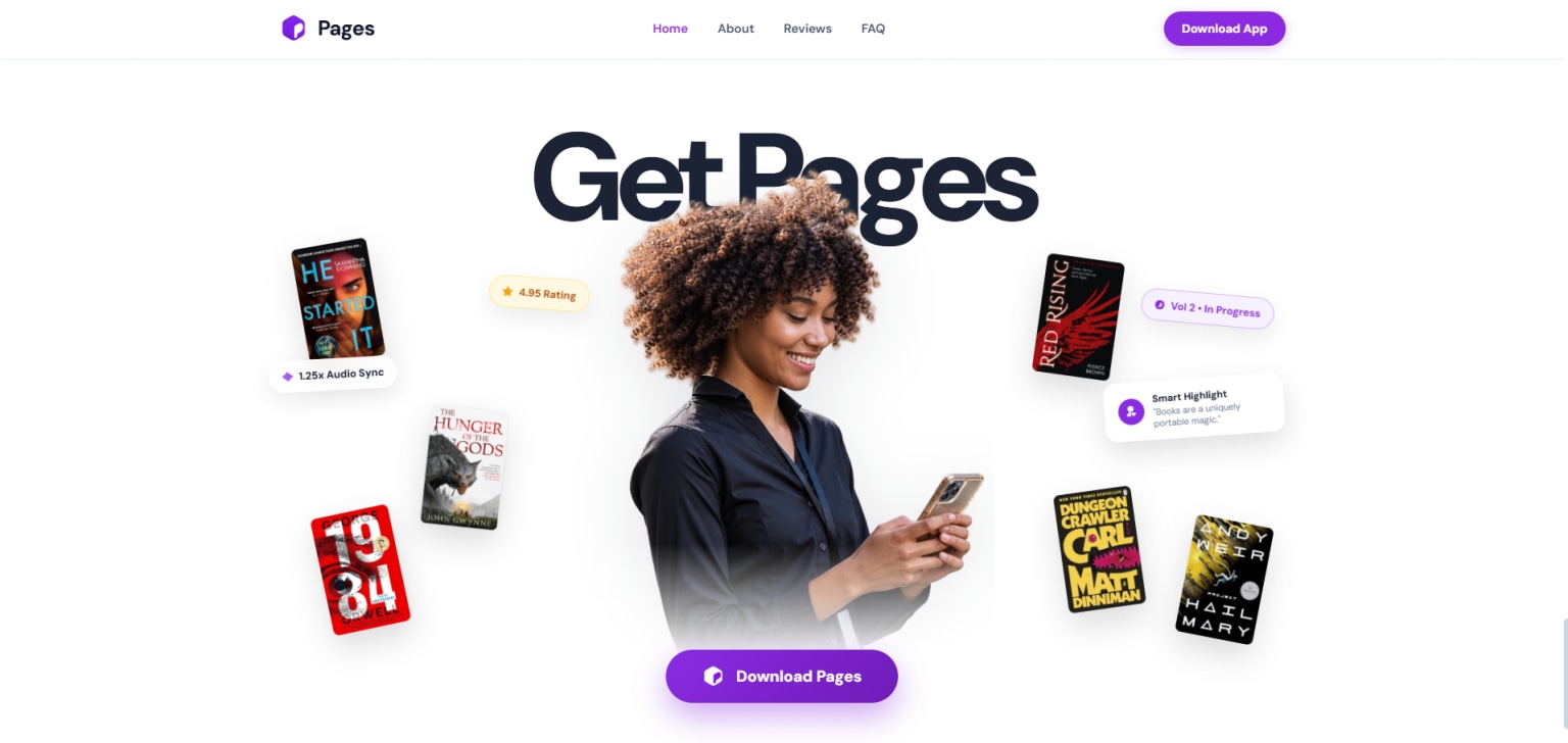 Product page design